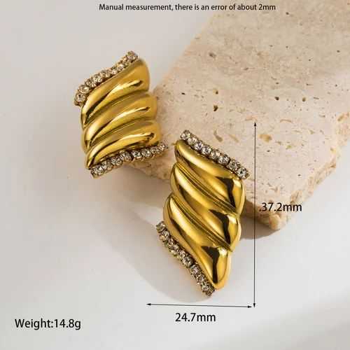 Stainless Steel Earrings – Waterproof | Tarnish Free | Everlasting Shine.