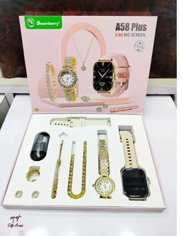 Smart Watch and Jewellery Combo