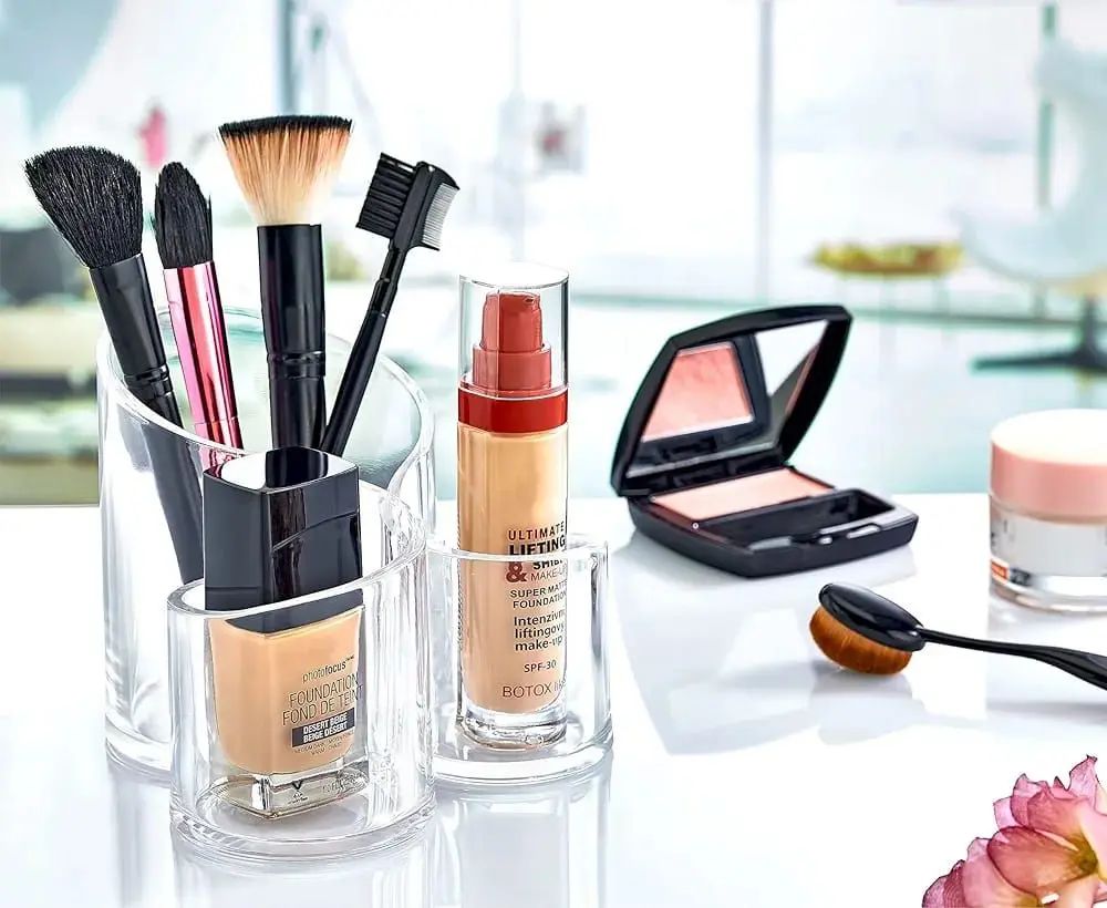 Acrylic Makeup Organizer Tray